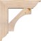 Ekena Millwork Westlake Traditional Smooth Bracket w/ Offset Brace, Douglas Fir, 7 1/2"W x 28"D x 28"H BKT0806X28X28WTL01SDF - alternate 3